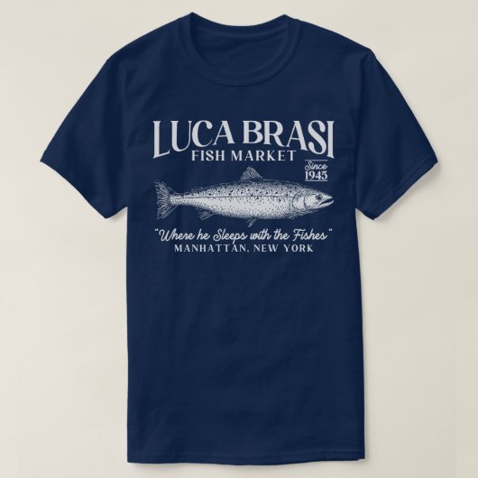 luca brasi vismarkt Mok 1 T-shirt (Design voorkant)