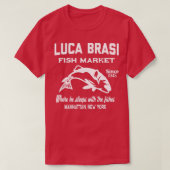 Luca brasi-vismarkt t-shirt (Design voorkant)