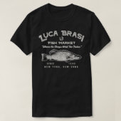 Luca Brasi vismarkt versleten Dos T-shirt (Design voorkant)