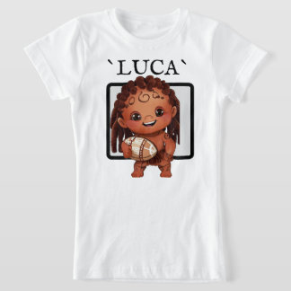 LUCA EN RUGBY BAL T-shirt