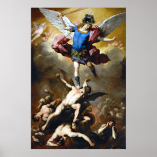 Luca Giordano De Herfst van de Rebel Angels Poster