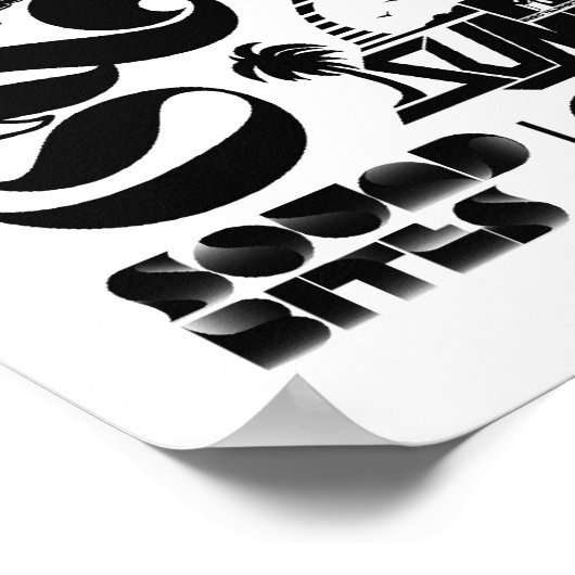 Luca Ionescu "Logo History" Poster (Hoek)