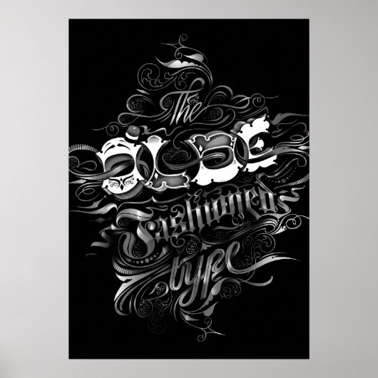 Luca Ionescu "Olde Fashioned" Poster (Voorkant)