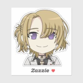 Luca Kaneshiro Chibi Lachende Sticker