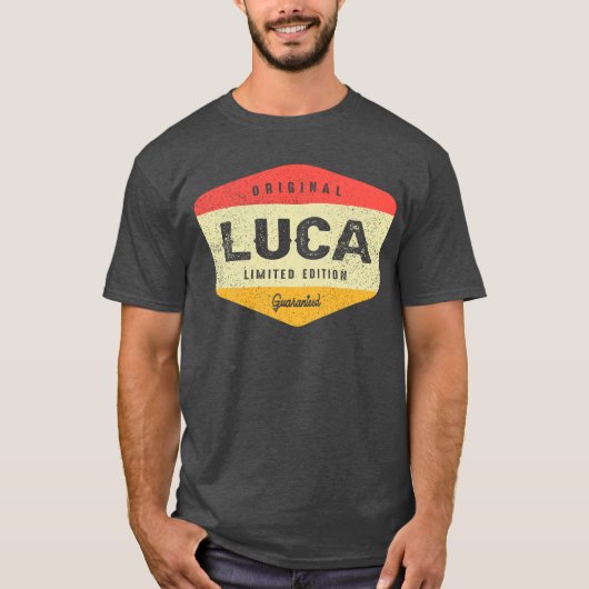 Luca Persoonlijke benaming - Luca T-shirt (Voorkant)