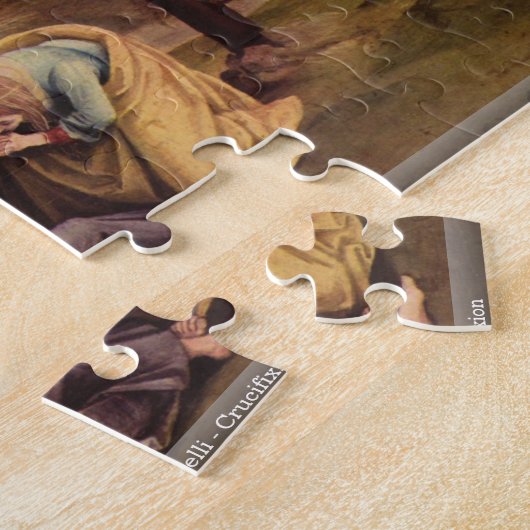 Luca Signorelli - Crucifixion puzzle Legpuzzel (Zijkant)