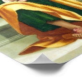 Luca Signorelli Madonna en Child met heiligen Poster (Hoek)