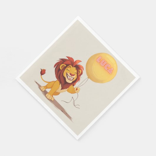 Luca Verjaardag Servet (Hoek)