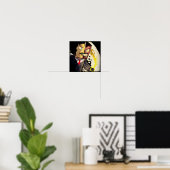 Lucargia's poster voor het tekenen van de huid met (Thuiskantoor)