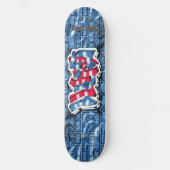 Lucas 03 ~ Custom Graffiti Art Pro Skateboard (Voorkant)