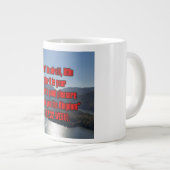 Lucas 12:32 WEBU Mug Grote Koffiekop (Voorkant rechts)