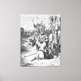 Lucas 15B De Verloren Zoon in de Armen van zijn Va Canvas Afdruk