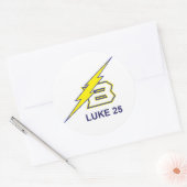 LUCAS 25 RONDE STICKER (Envelop)