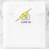 LUCAS 25 RONDE STICKER (Tas)