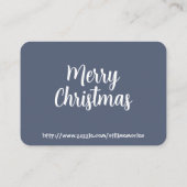 Lucas 2:11 Geboorte Schrift Visitekaartjes (Achterkant)