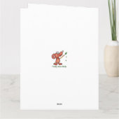 Lucas 2:11 Schrift Kerstmis Bijbelvers Blanco Kaart (Achterkant)