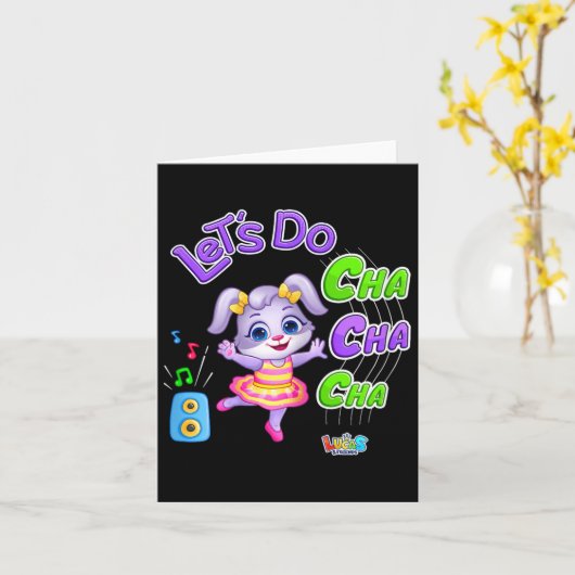 Lucas and Friends beroemd gemaakt door RV Appstudi Kaart (Gele Bloem)