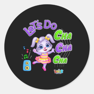 Lucas and Friends beroemd gemaakt door RV Appstudi Ronde Sticker