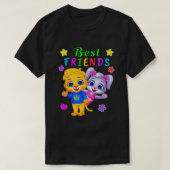 Lucas and Ruby Best Friends Forever by RV AppStud T-shirt (Design voorkant)