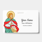 Lucas, beminde geneesheer (RLS 08; MedVers.) Badge (Achterkant)