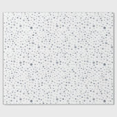 Lucas Confetti Watercolor Stippen Inpakpapier (Vlak)