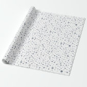 Lucas Confetti Watercolor Stippen Inpakpapier (Uitgerold)