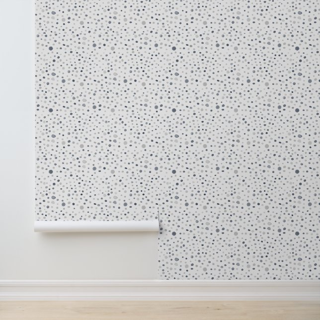 Lucas Confetti Waterverf Stippen Behang (Applicatie)