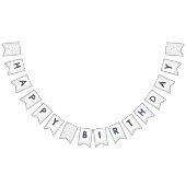 Lucas Confetti Waterverf Stippen Bunting Flag Vlaggetjes (Alle)