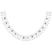 Lucas Confetti Waterverf Stippen Bunting Flag