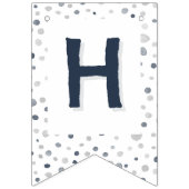 Lucas Confetti Waterverf Stippen Bunting Flag Vlaggetjes (Tweede vlag)