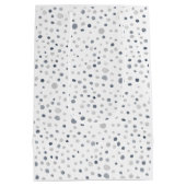 Lucas Confetti Waterverf Stippen Geschenktas Medium Cadeauzakje (Achterkant)