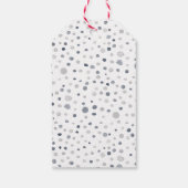 Lucas Confetti Waterverf Stippen Gift Label Cadeaulabel (Achterkant)