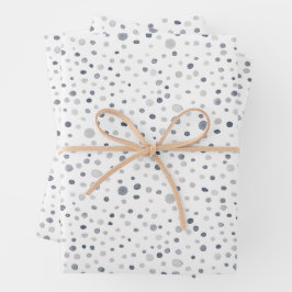 Lucas Confetti Waterverf Stippen inpakpapier Vel