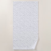 Lucas Confetti Waterverf Stippen Strandlaken (Voorkant)