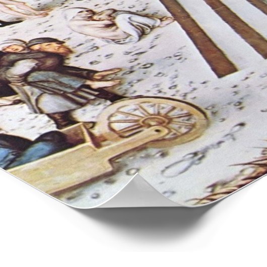 Lucas Cranach de ouderen - de fontein van de jeugd Poster (Hoek)