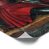 Lucas Cranach the Ouder The Arrest van Parijs Poster (Hoek)