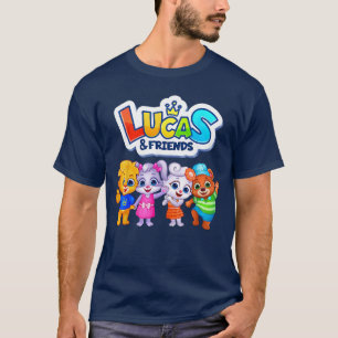 Lucas en vrienden door RV AppStudios Squad vintage T-shirt