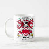 Lucas Family Crest Koffiemok (Links)