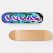 LUCAS Gepersonaliseerd Graffiti Skateboard (Horizontaal)