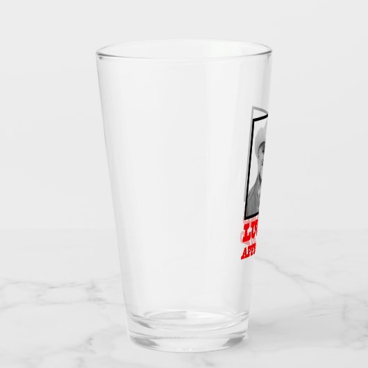 LUCAS HEEFT HET GOEDGEKEURD! GLAS (Rechts)