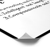 Lucas, jongen gepersonaliseerde naam definitie poster (Hoek)