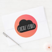 Lucas Lewis Logo Sticker (Envelop)