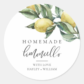 Lucas Limoncello Ronde Sticker