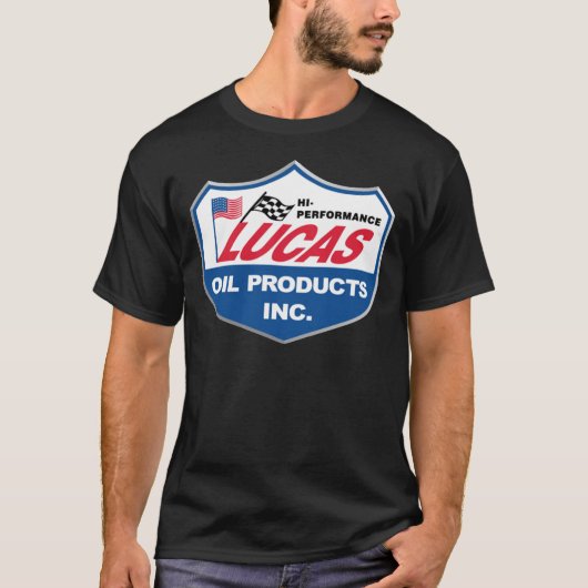 Lucas Oil Racing Logo Essential T-shirt (Voorkant)