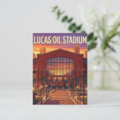 Lucas Oil Stadium Briefkaart (Staand voorkant)