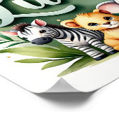 Lucas Safari Kwekerij Wall Art Poster (Hoek)