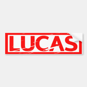 Lucas Stamp Bumpersticker
