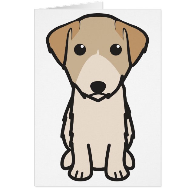Lucas Terrier Dog Cartoon (Voorkant)