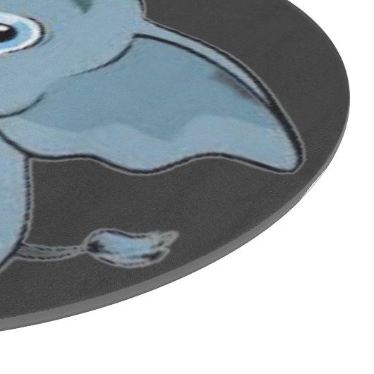 Lucas The Baby Elephant Snijplank (Hoek)