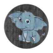 Lucas The Baby Elephant Snijplank (Voorkant)